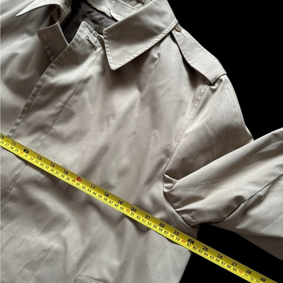 London Fog Thinsulate Men’s Trench Coat removable lining Size 44 Regular - Picture 3 of 8
